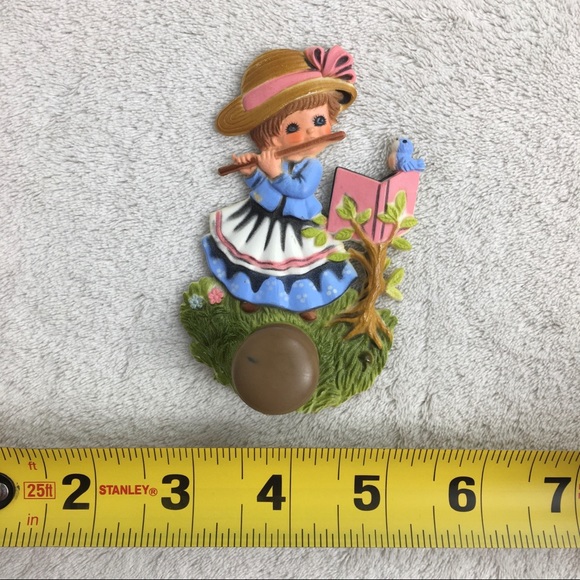Vintage 1950s Children’s Wall Hooks girl kids rare - Picture 6 of 16